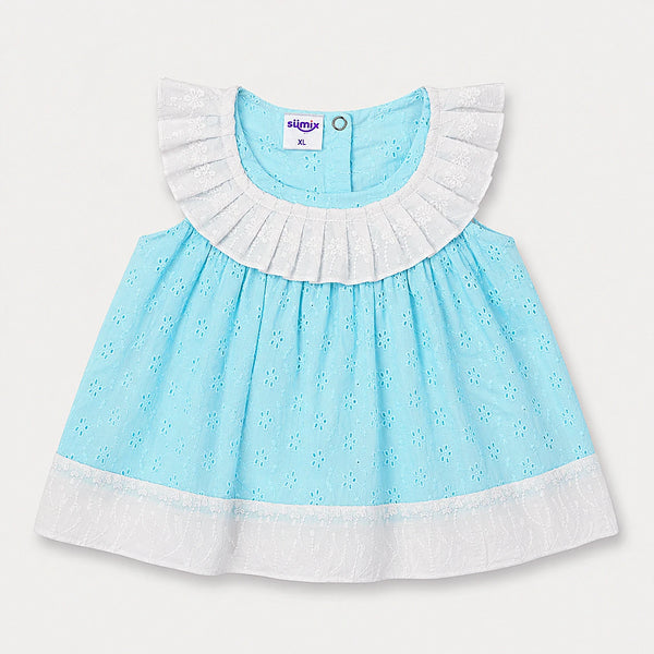 Twinkle Girls Eyelet Ruffle Dress