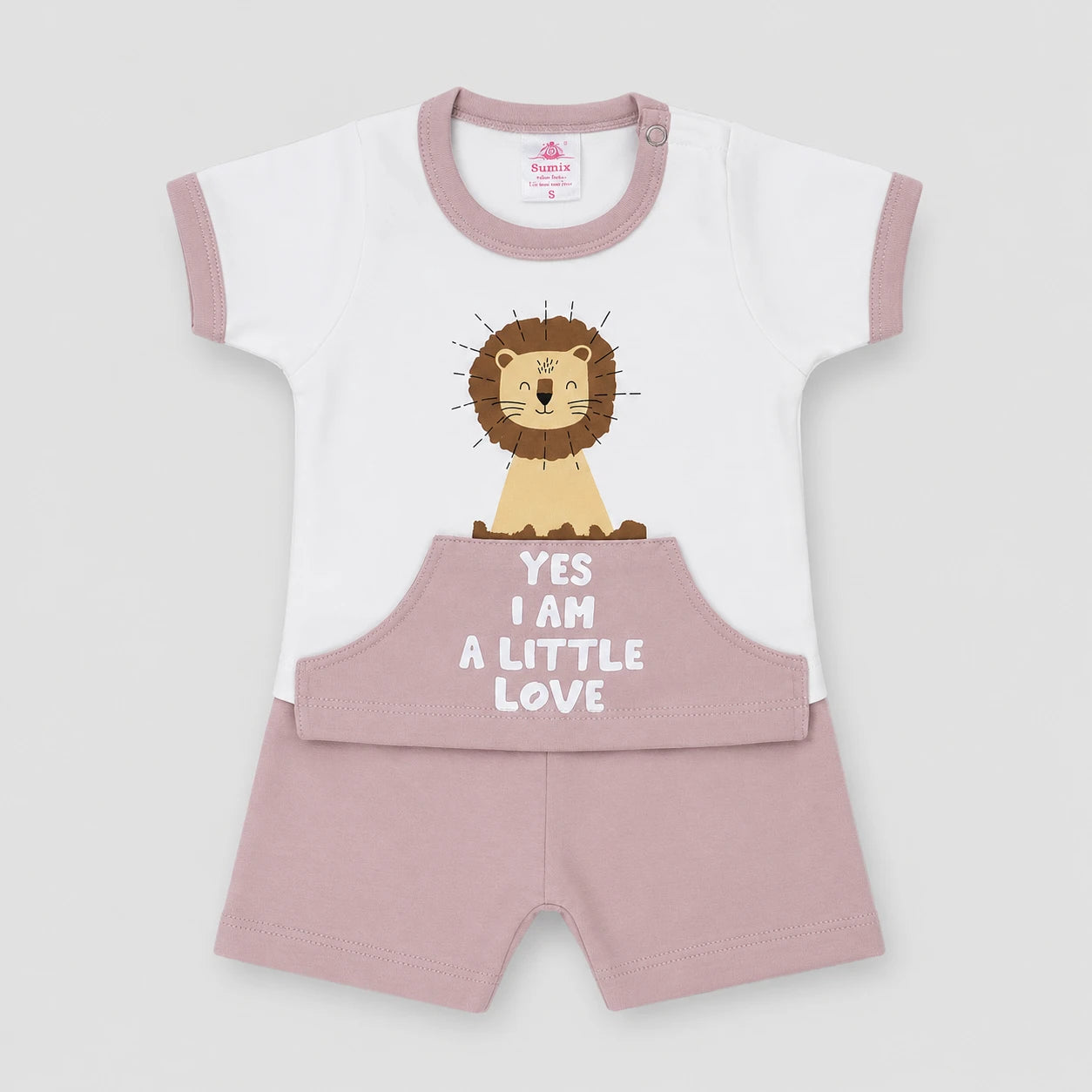 Plum Boys Lion T-Shirt & Shorts Set — view 1