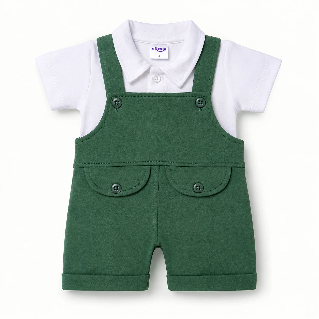 Nick Boys Dungaree Set — view 1