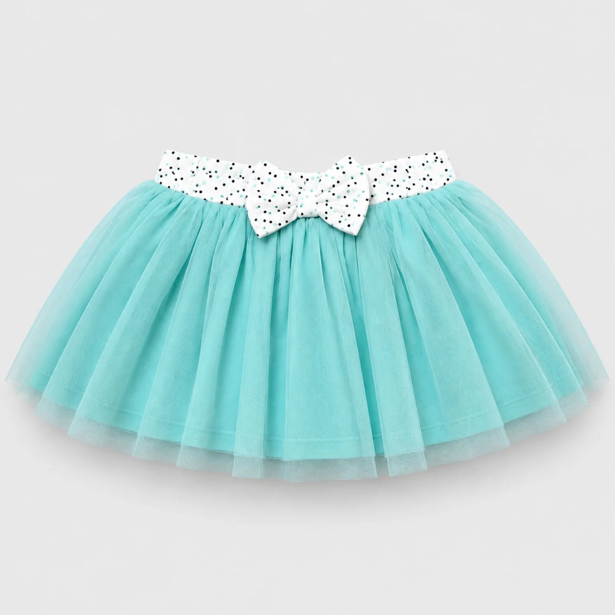 Anna Girls Tulle Skirt & White Ruffle Top Set — view 7