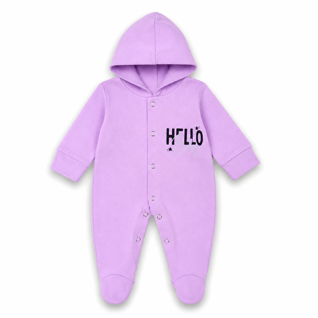 Rabbit Baby Hooded Romper — view 1