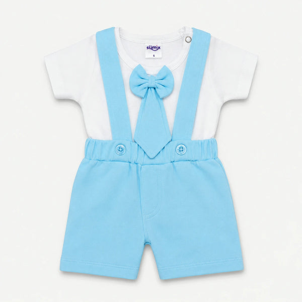 Leo Boys Bow Tie Suspender Set