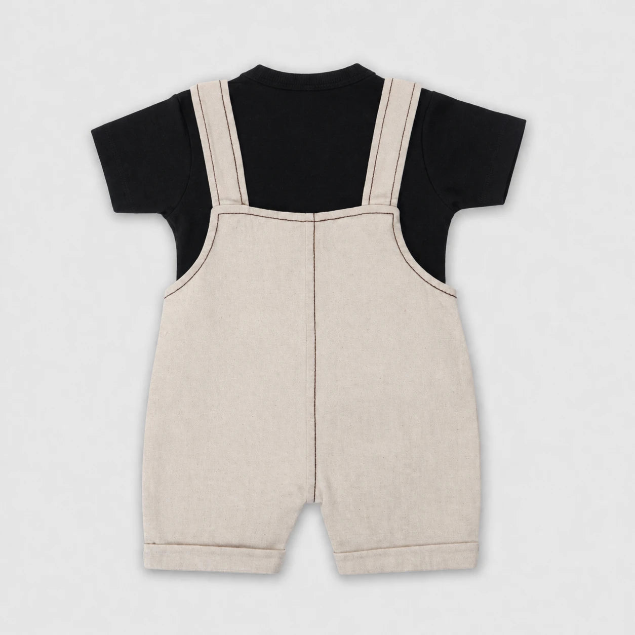 Those Boys Bunny Dungaree Set — view 2