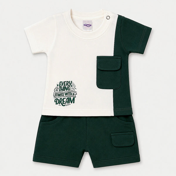 Creamberry Boys T-Shirt & Shorts Set