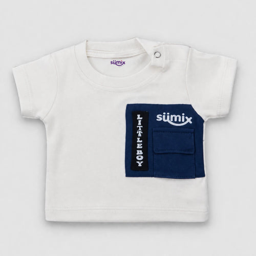 Lark Boys Set - Shorts waistband and fabric texture closeup