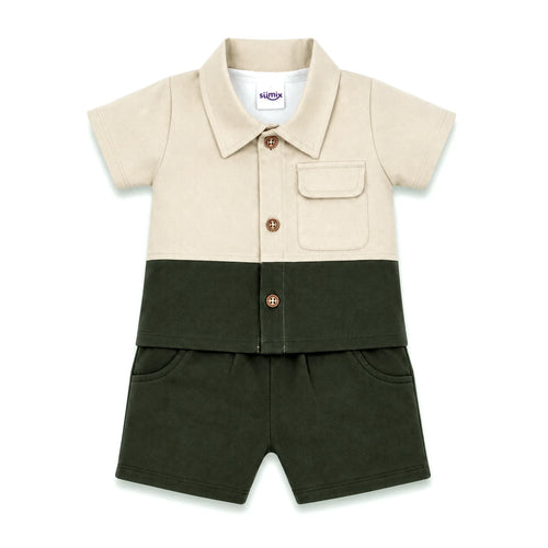 Charles Boys 3-Piece Set - Shirt front view